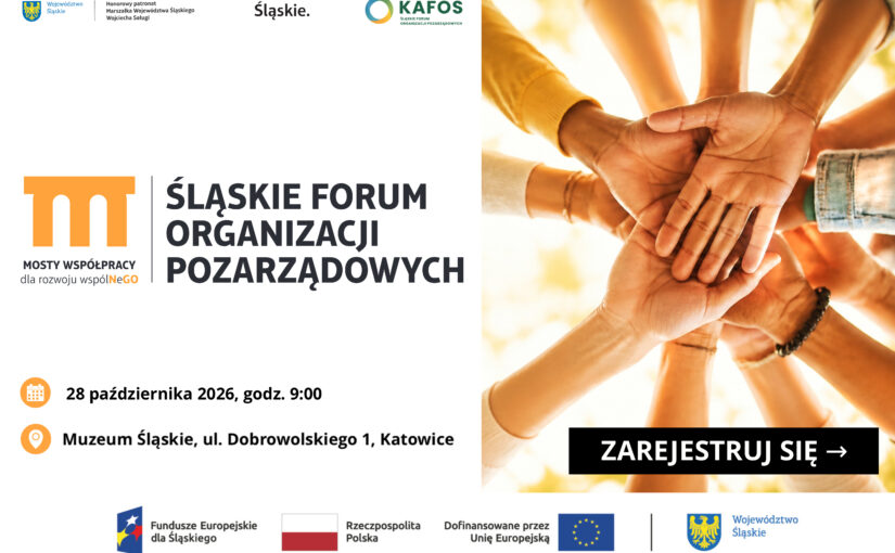 Śląskie Forum Organizacji Pozarządowych już 28 października w Katowicach